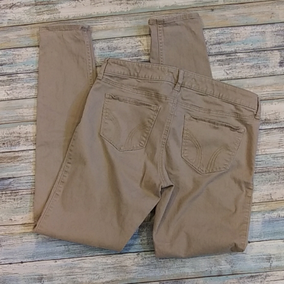 Hollister Pants & Jumpsuits Hollister Skinny Khaki Jeans Poshmark